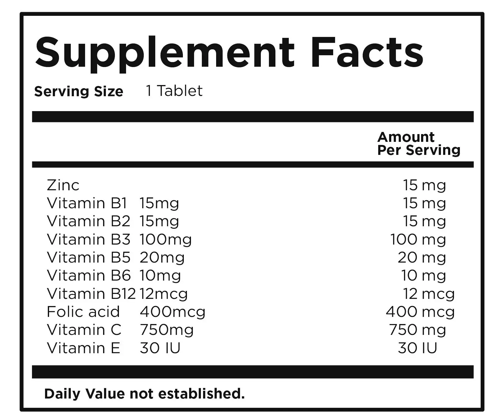 Multivitamin